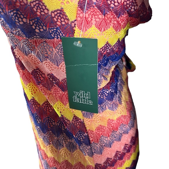 Wild Fable NWT - Womens Colorful Maxi Dress Sz MD - Picture 4 of 7